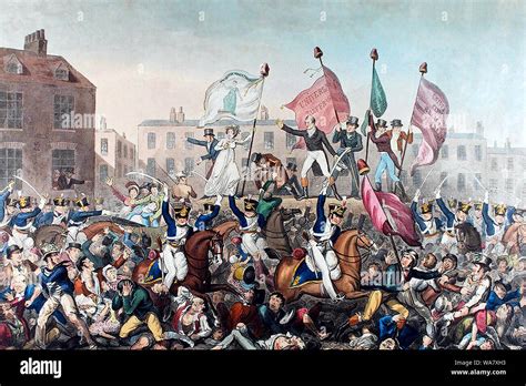 Peterloo Masacre: Radikaali protesti ja verisenä muistona Manchesterin historiaan